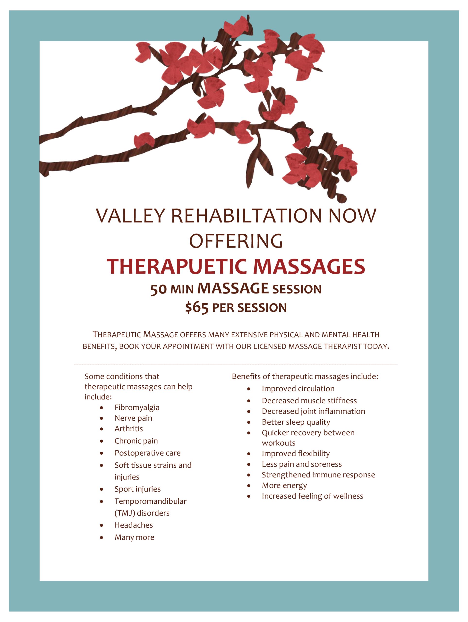 Massage Therapy in 